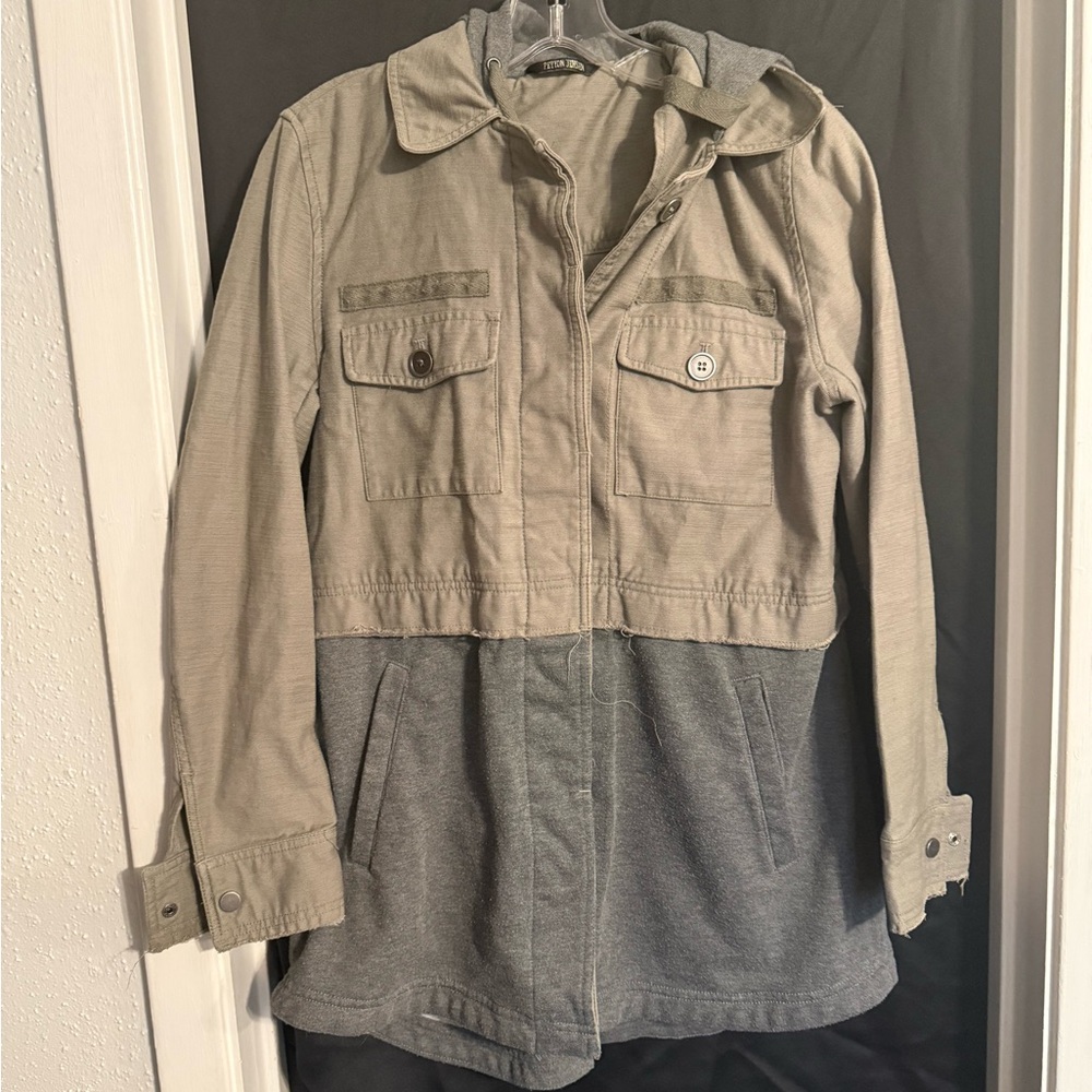 Two-Tone Jean Jacket